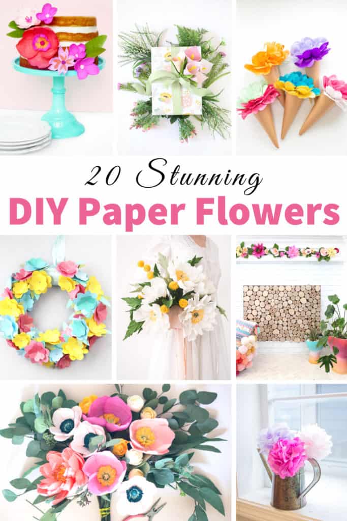 How to Make Paper Flowers 20 different ways