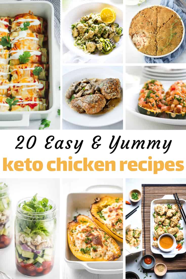 20 Easy Keto Chicken Recipes
