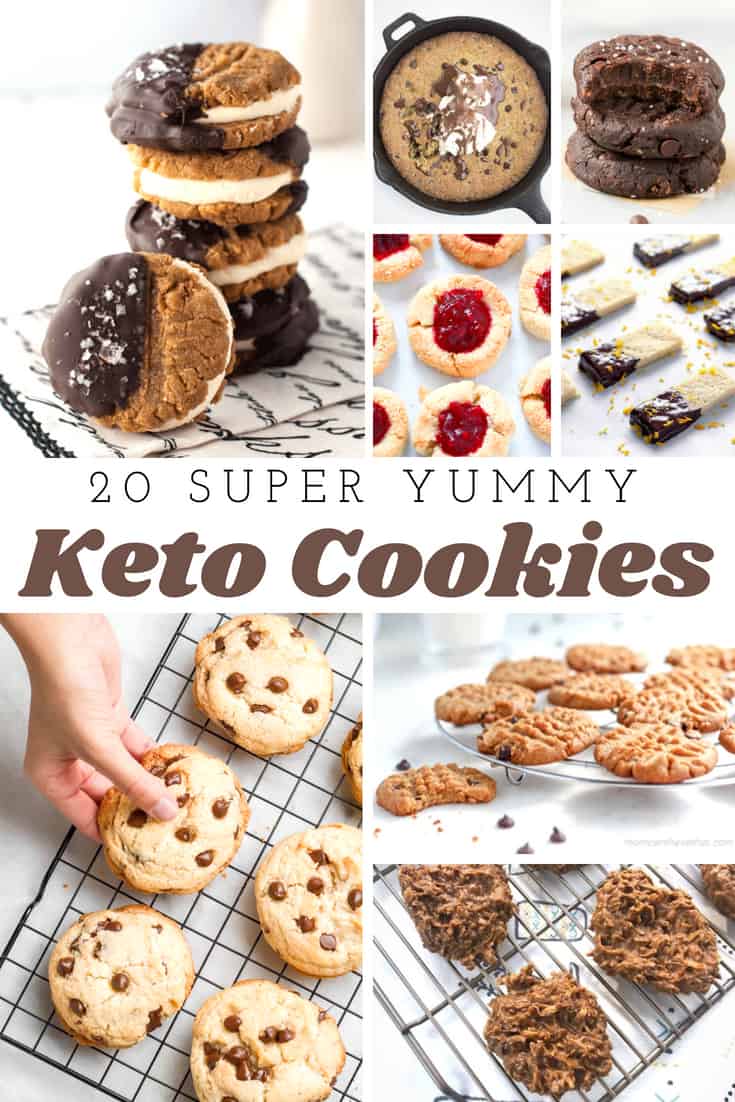 Delicious Keto Cookies - 20 Recipes for Keto Cookies