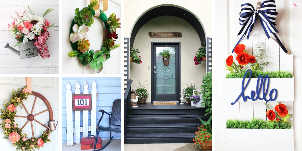 DIY Summer Front Door Decorations