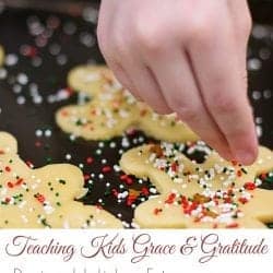 eaching Kids Grace and Gratitude During Holiday Extravagance