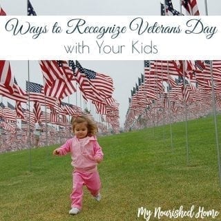 Ways to recognize Veteran's Day with your kids