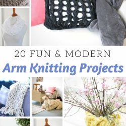 Arm Knitting Projects for You and Your Home Arm Knitting Projects