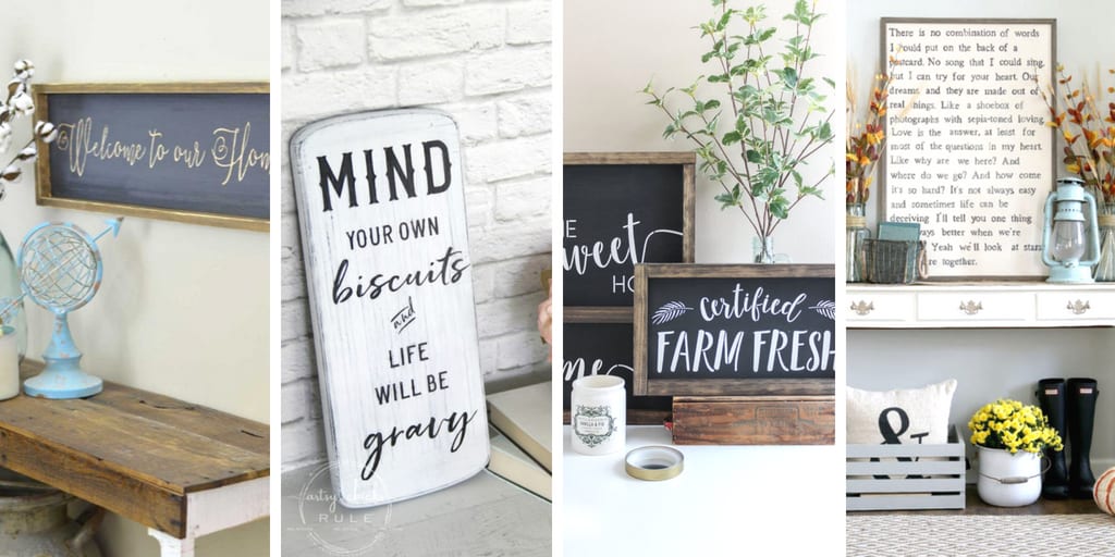 Find the perfect farmhouse sign!