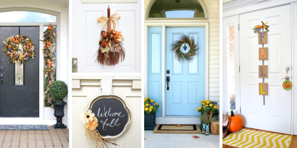 Fall Front Door Decorating Ideas to DIY