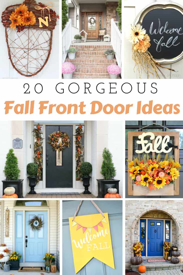 Fall Front Door Ideas to Decorate Your Home