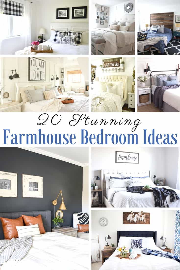 20 truly beautiful Farmhouse bedroom ideas