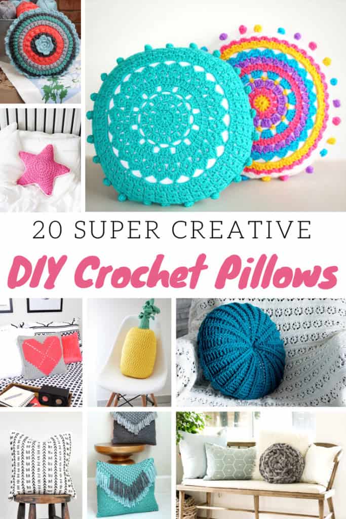 DIY Crochet Pillows