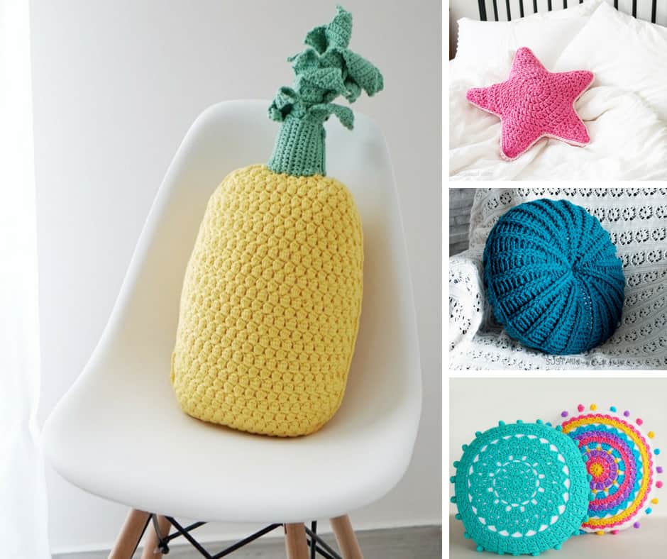 DIY Crochet Pillows