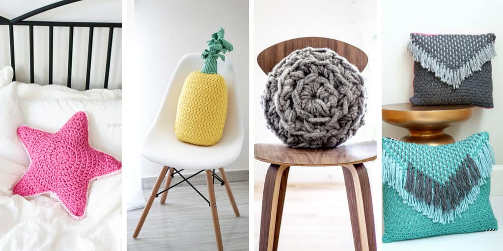 DIY Creative Crochet Pillows