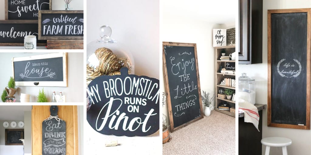 DIY Chalkboard Signs