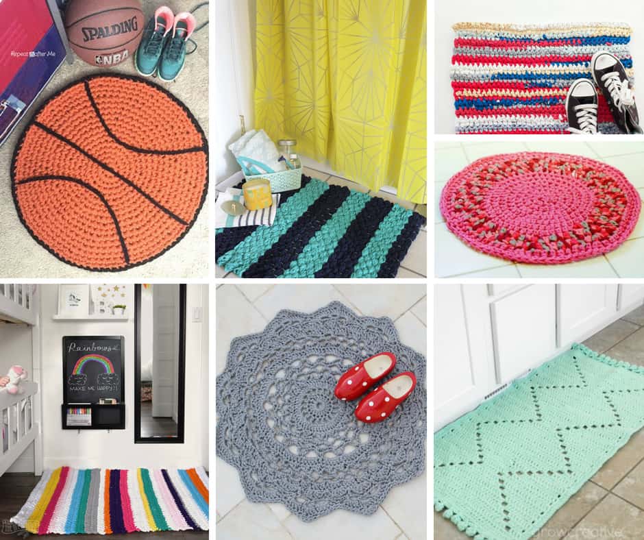 Beautiful Crocheted and Knitted Rugs