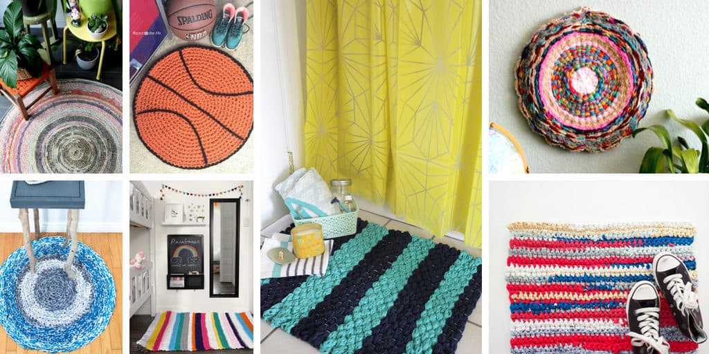 Must-Try Crocheted and Knitted Rugs