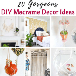 DIY Macrame Decor Ideas