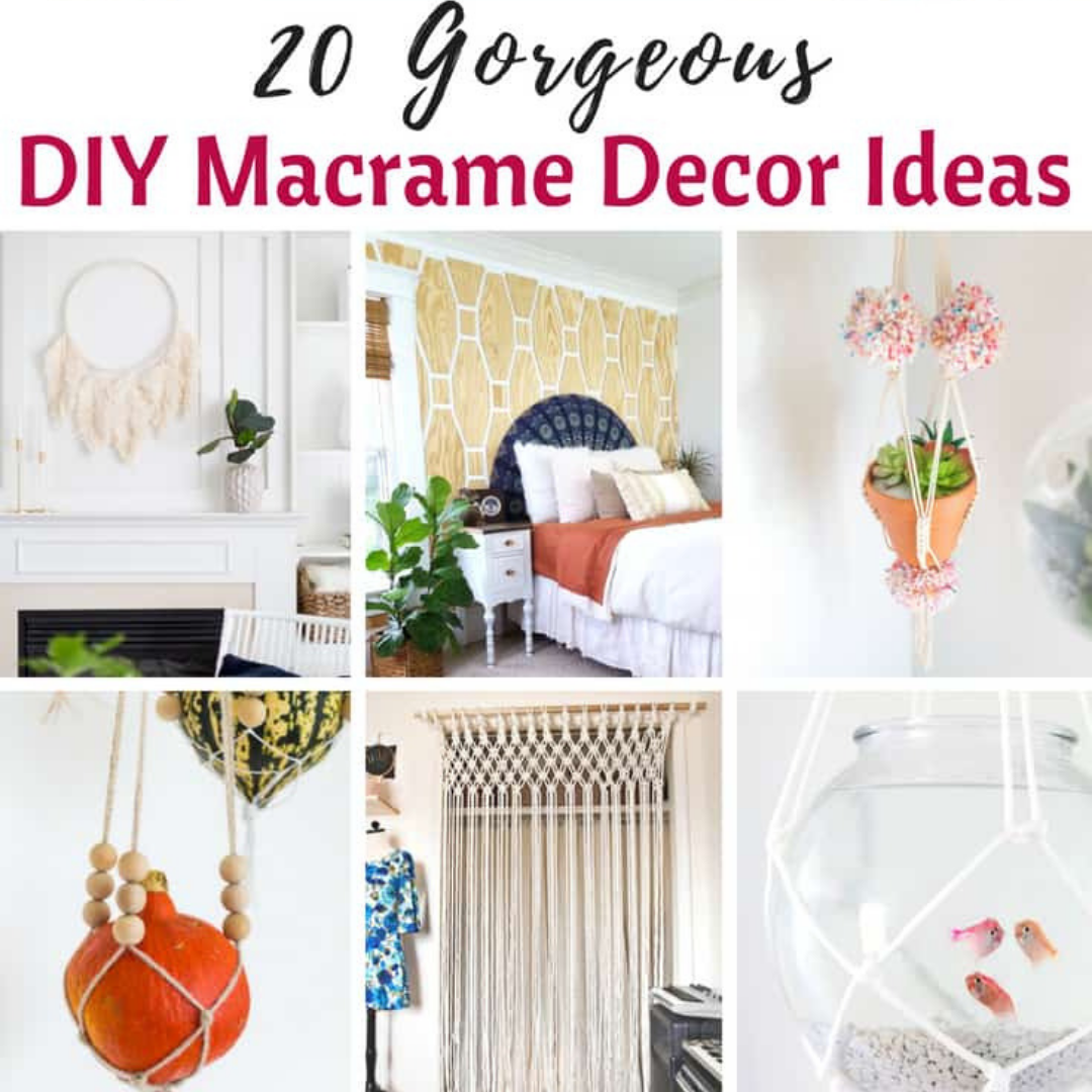 DIY Macrame Decor Ideas My Nourished Home