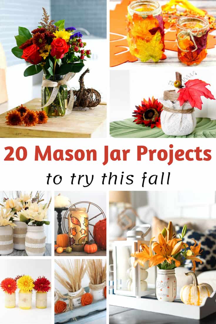 Fall Mason Jar Projects