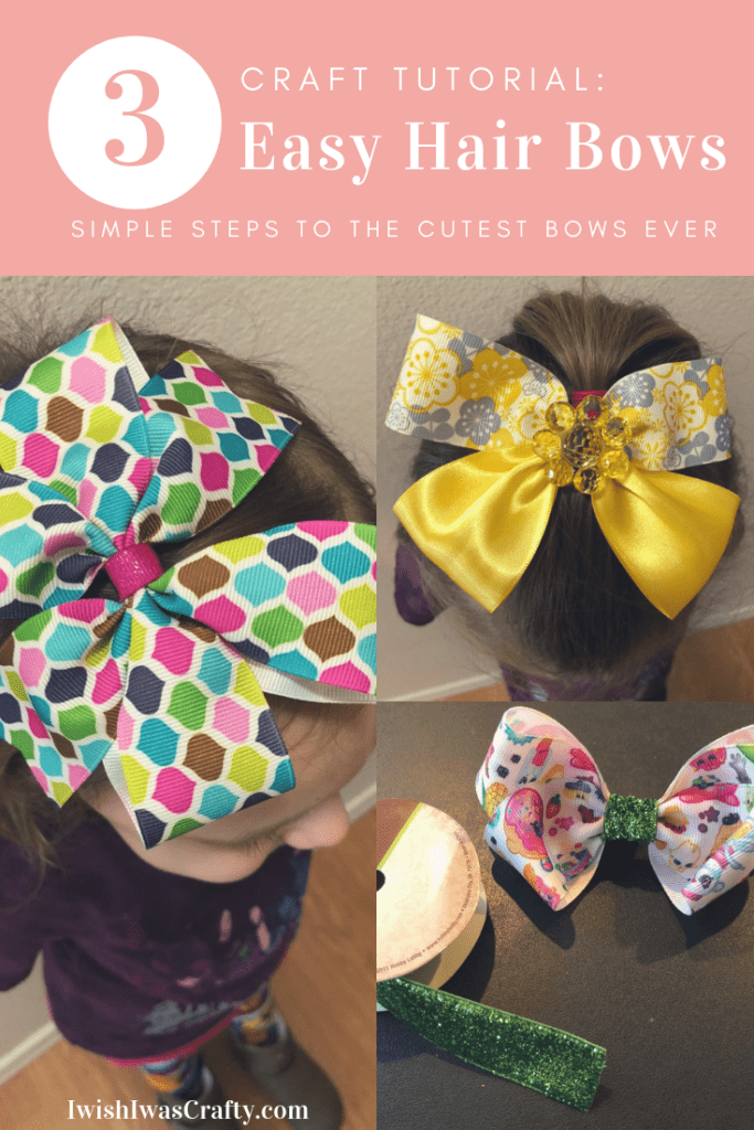 How to Make Hair Bows for Girls in 3 easy to follow tutorials