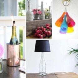 Upcycled Wine Bottle Ideas