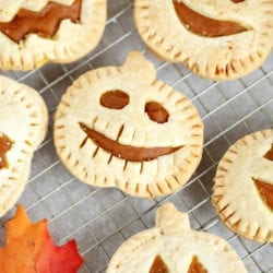 Jack-O-Lantern Hand Pies