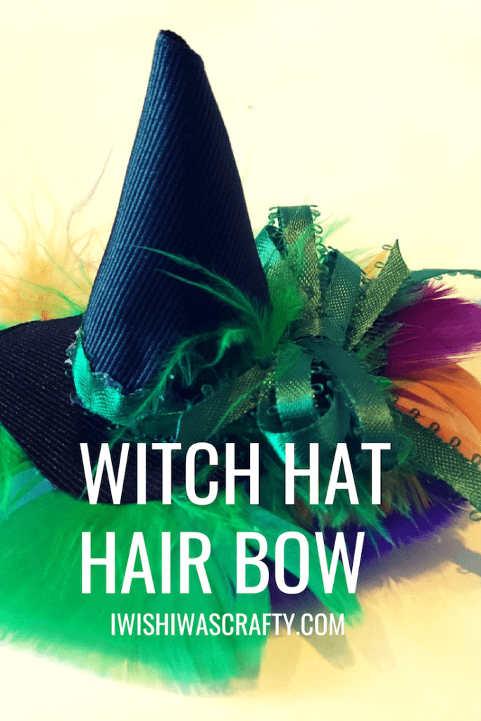 Witch Hat Hair Bow