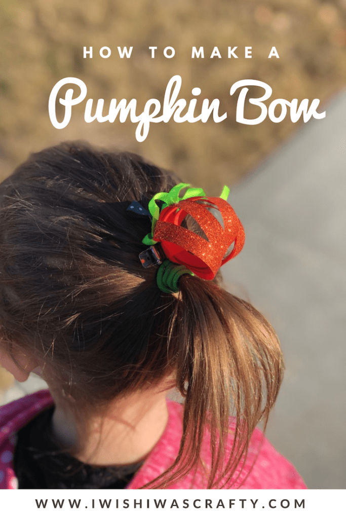 Pumpkin Sculpture Bow