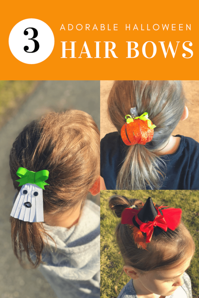 Make your own Halloween Hairbows!