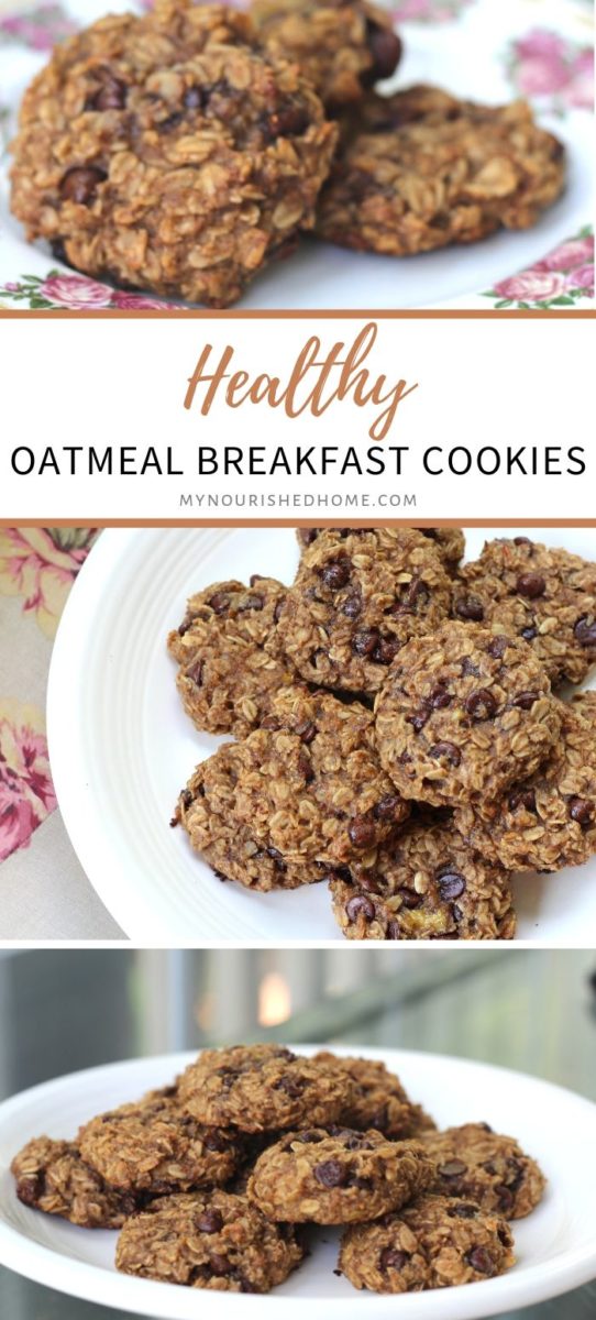 Healthy Oatmeal Breakfast Cookies | My Nourished Home