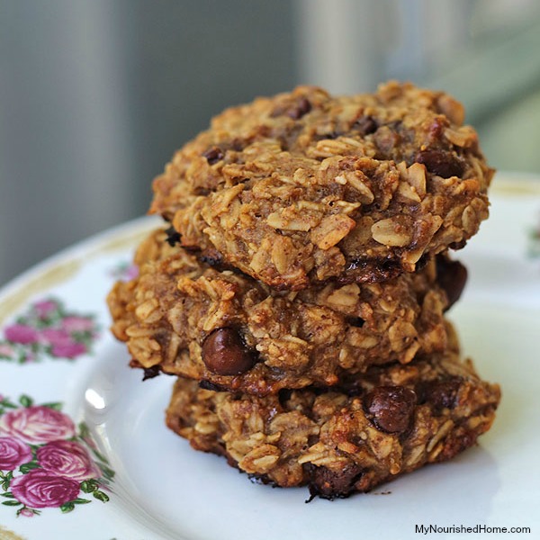 Healthy Oatmeal Breakfast Cookies | My Nourished Home