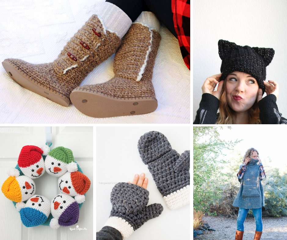 Gorgeous winter crochet ideas