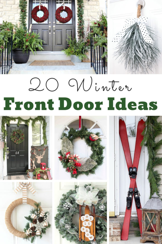 winter front door ideas