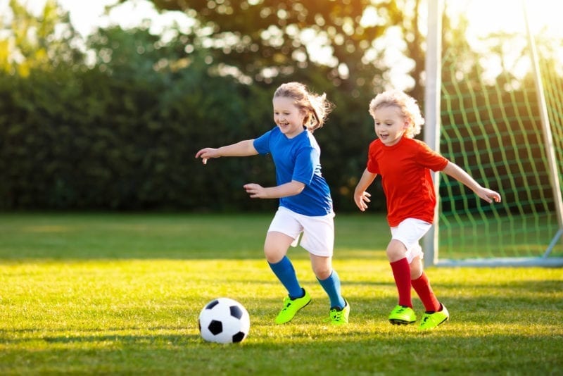 Sports help kids develop healthy habits