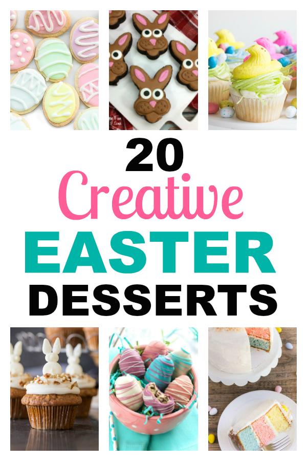 20 Cretive Easter Desserts