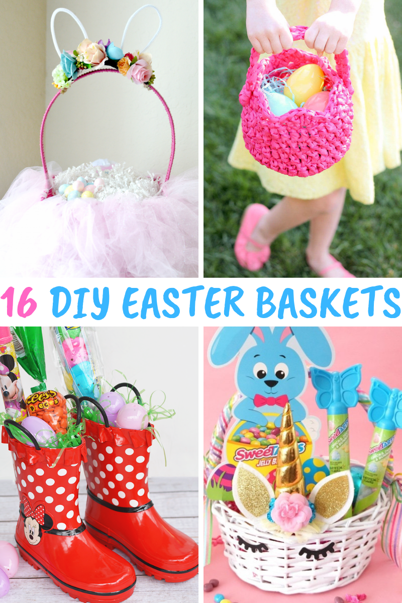 DIY Easter Baskets make for a memorable, special spring holiday!