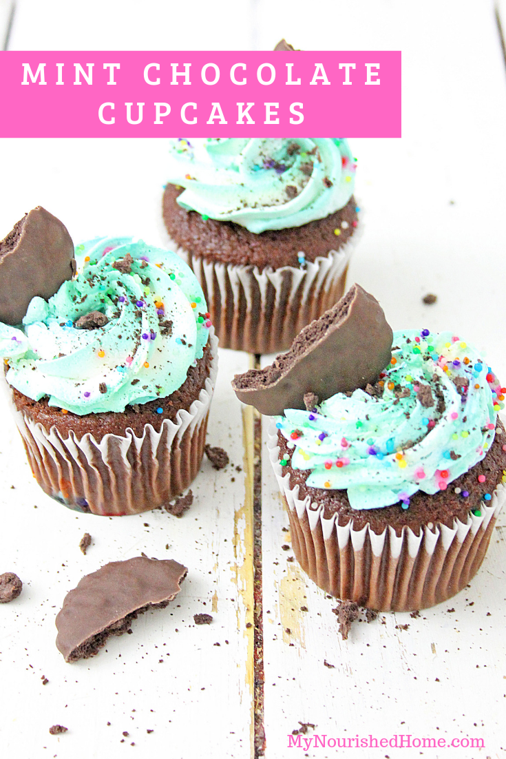 Mint Chocolate Cupcakes