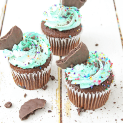 Chocolate and Mint Cupcakes