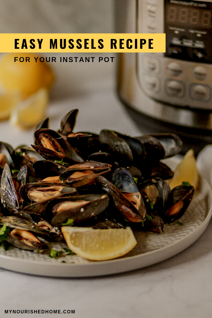 Mussels recipe is easy and delicious 