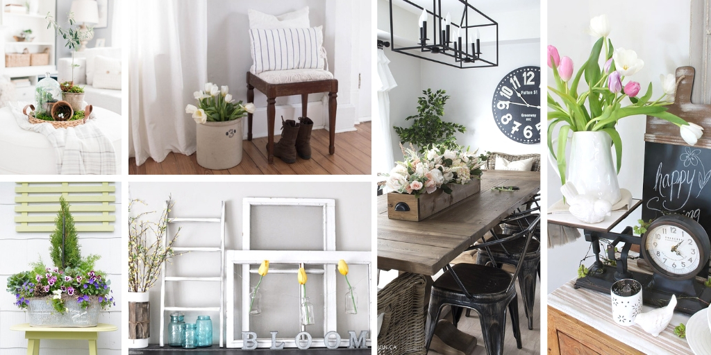 Farmhouse decor ideas for spring