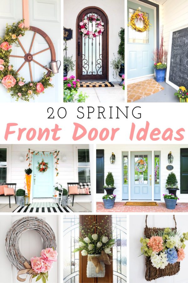 Spring Front Door Ideas | My Nourished Home