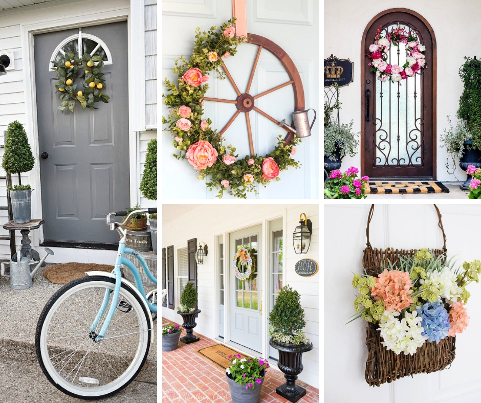 Spring Entrance Decor Ideas