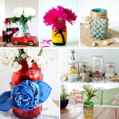Unique Summer Mason Jar Crafts | My Nourished Home
