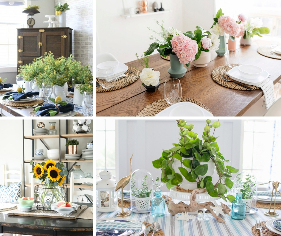 Elegant Summer Table Decorations