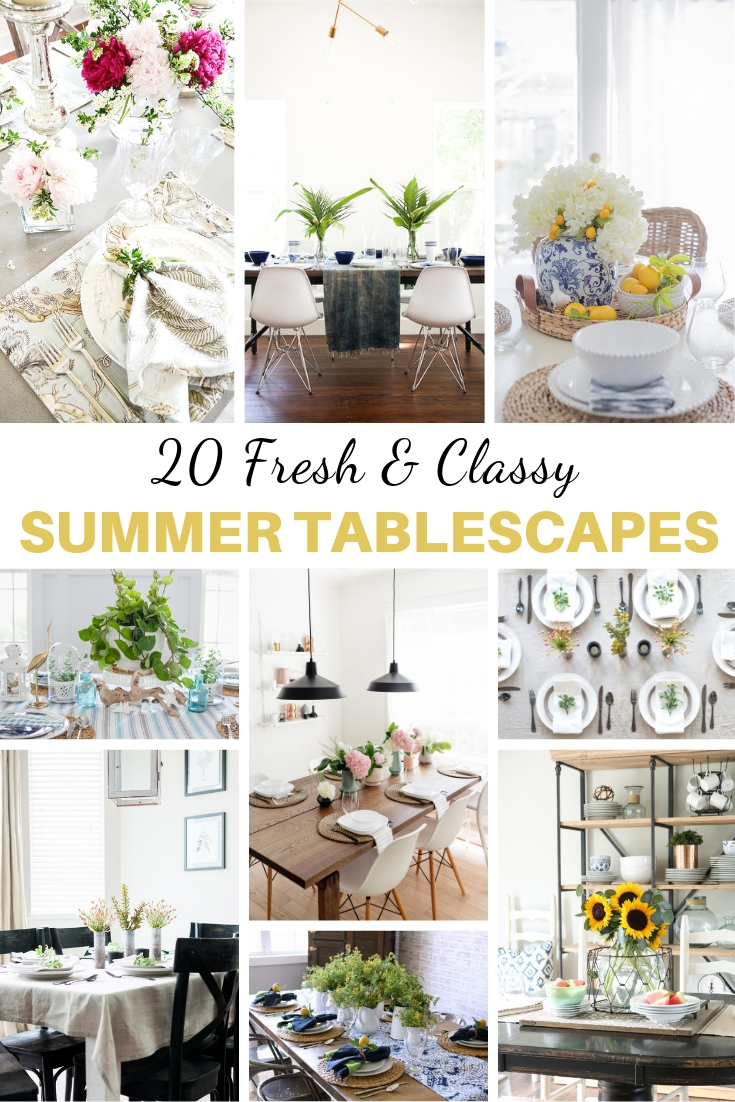 easy summer tablescapes