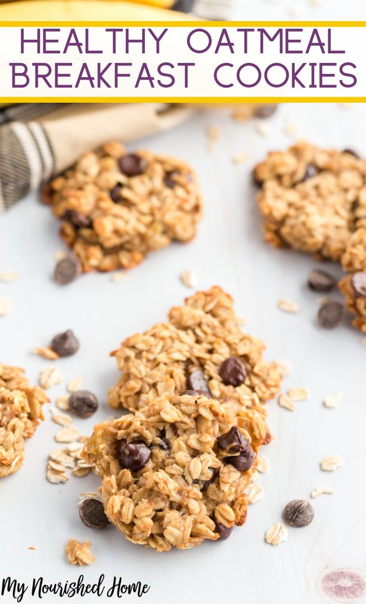 Healthy Oatmeal Breakfast Cookies