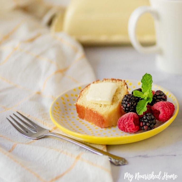 Buttery Almond Cake Recipe My Nourished Home