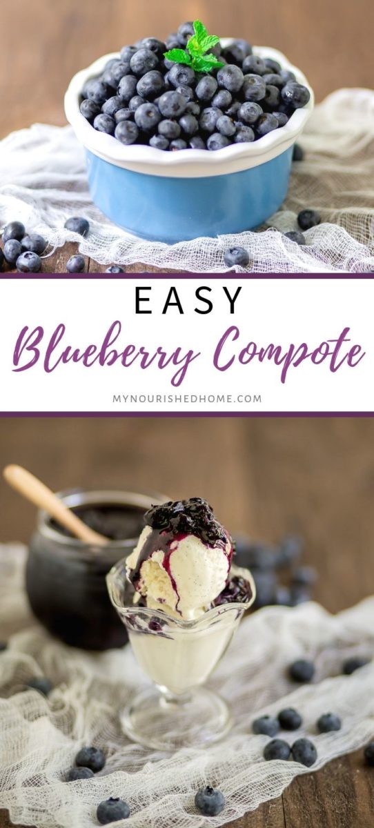 Make Fresh Blueberry Compote Recipe