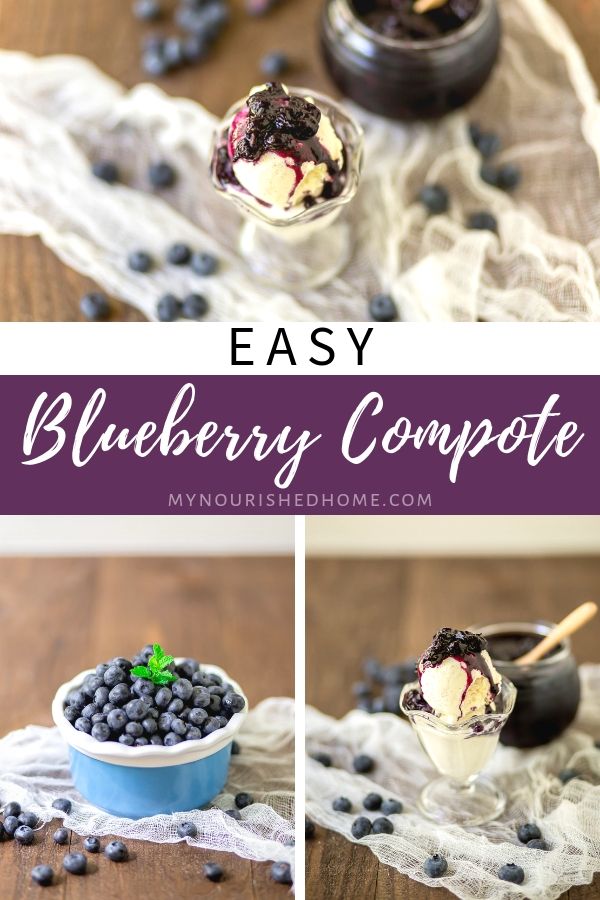 How to make blueberry compote
