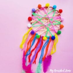 DIY Dreamcatcher Craft for Kids - MyNourishedHome.com