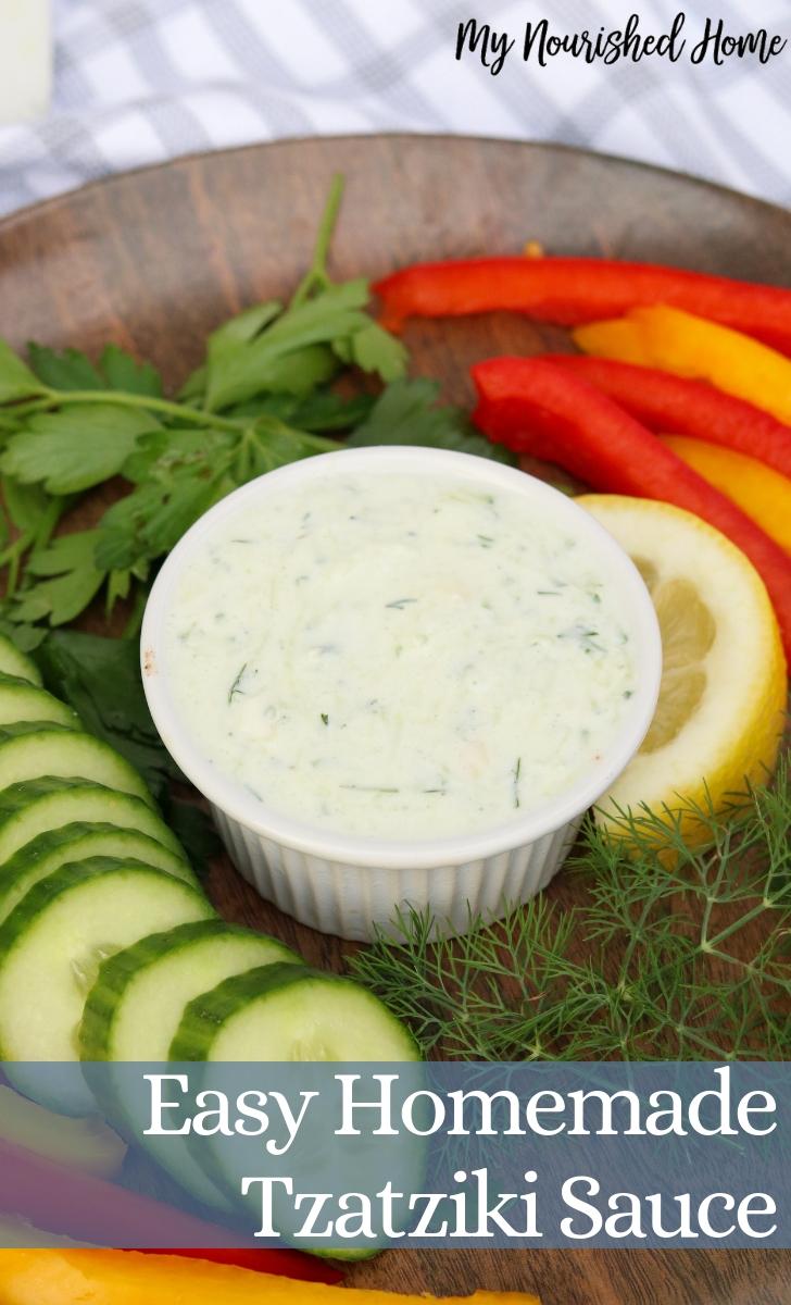 Easy Tzatziki Sauce