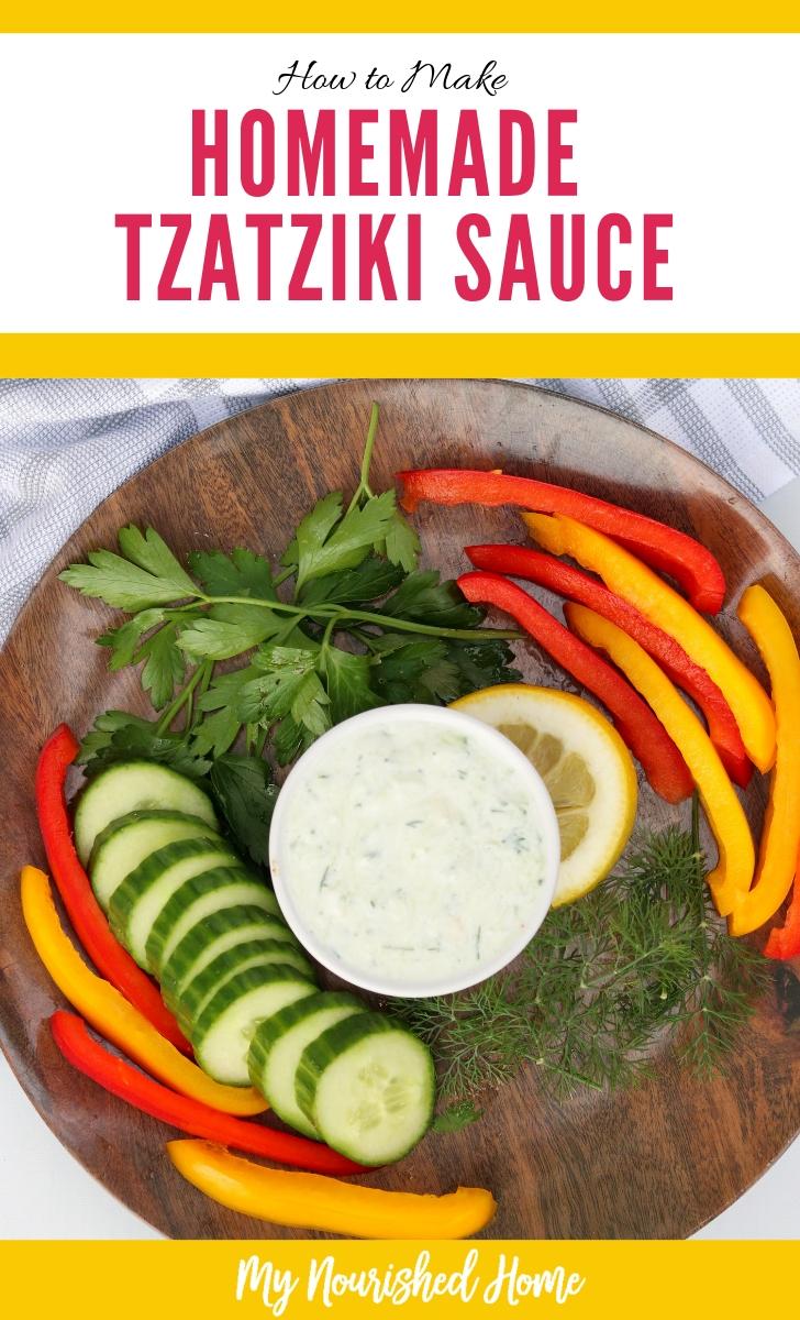 How to Make Easy Homemade Tzatziki Sauce