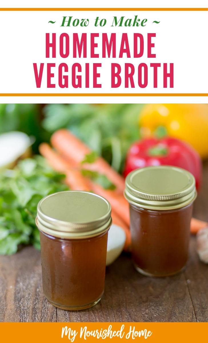 How to Make Homemade Vegetable Broth - MyNourishedHome.com